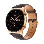 Smartwatch HONOR Watch GS3, ecran AMOLED 1.43 inch, GPS, Bluetooth 5.0, iOS& Andoid (Maro/Auriu)