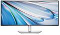 Monitor IPS LED Dell 34.14" U3425WE, WQHD (3440 x 1440), HDMi, DisplayPort, Ecran curbat, Boxe, 120 Hz, 5 ms (Argintiu)