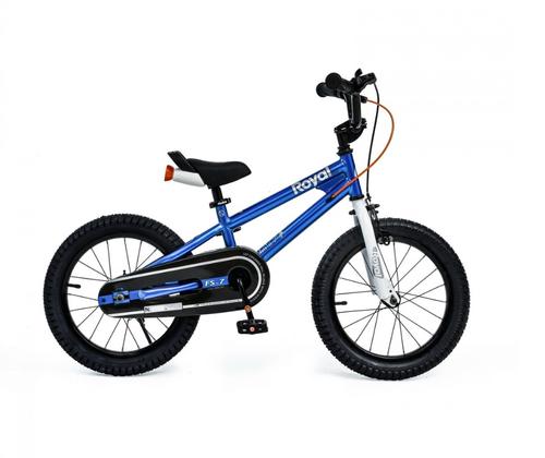 Bicicleta copii Royal Baby Freestyle 7.0 NF, roti 14inch, cadru otel (Albastru) 