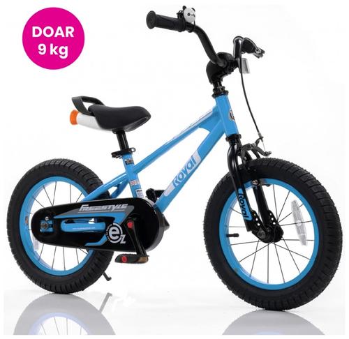 Bicicleta copii Royal Baby EZ Freestyle, roti 16inch, cadru otel (Albastru) 