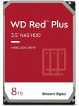HDD Western Digital Red Plus, 8TB, SATA-III, 5400 rpm, 3.5"